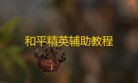 和平精英辅助教程
